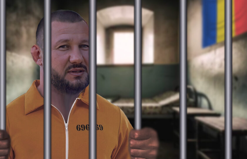 Ошеровский Сергей в Румынской тюрьме