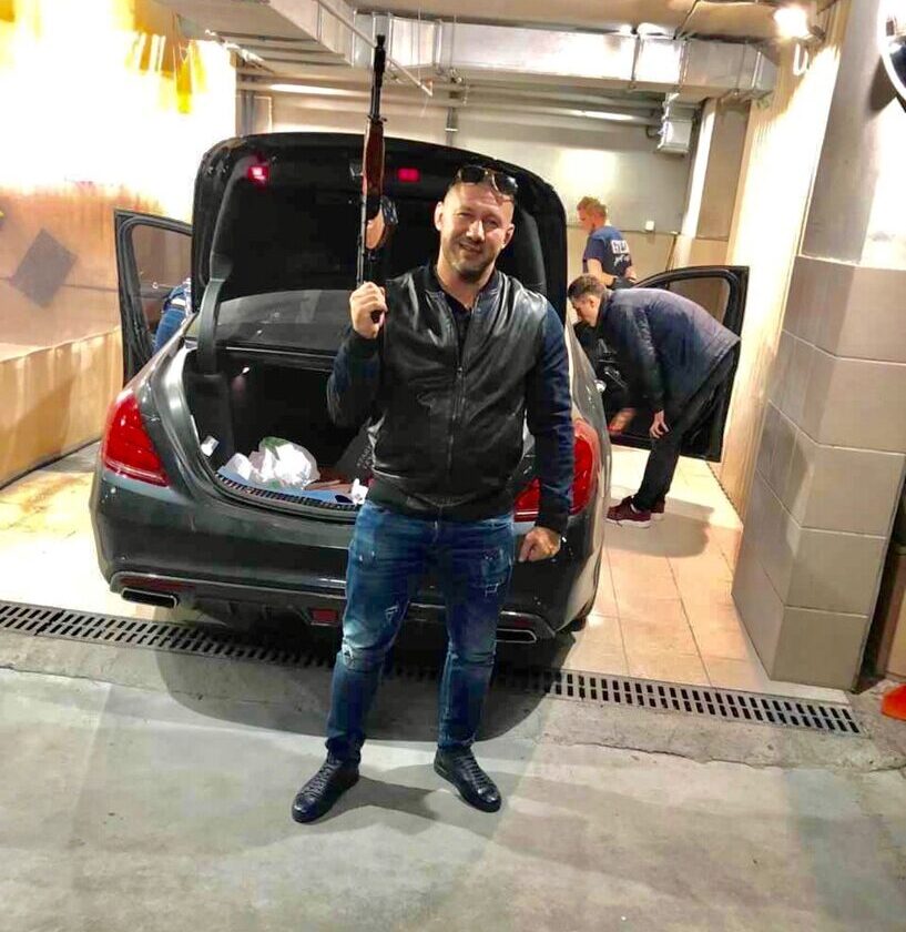 Ошеровский Сергей разыскиваемый Украиной задержан в Румынии Ошеровский Сергей с оружием Ошеровский Сергей с оружием